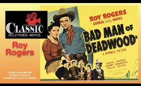 Bad Man Of Deadwood (1941) - Full Movie | Roy Rogers, George 'Gabby' Hayes, Carol Adams