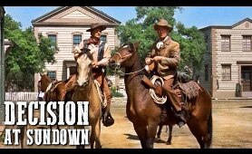 Decision at Sundown | Classic WESTERN MOVIE | Full Length | Free Cowboy Movie | Free Film | English