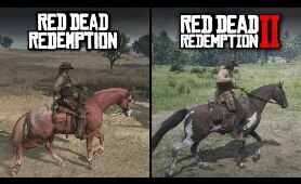 Red Dead Redemption 2 vs Red Dead Redemption | Direct Comparison