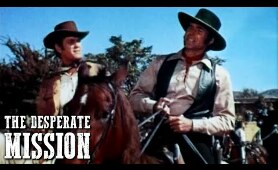 The Desperate Mission | AMERICAN WESTERN | Ricardo Montalban | Full Cowboy Movie