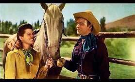 HANDS ACROSS THE BORDER - Roy Rogers, Sheila Ryan - full Western Movie [English]